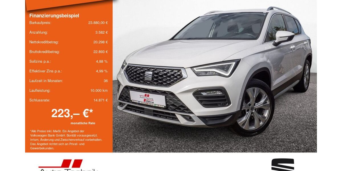 Seat Ateca 86.468 km 23.880 &euro; Wittenberge 19322