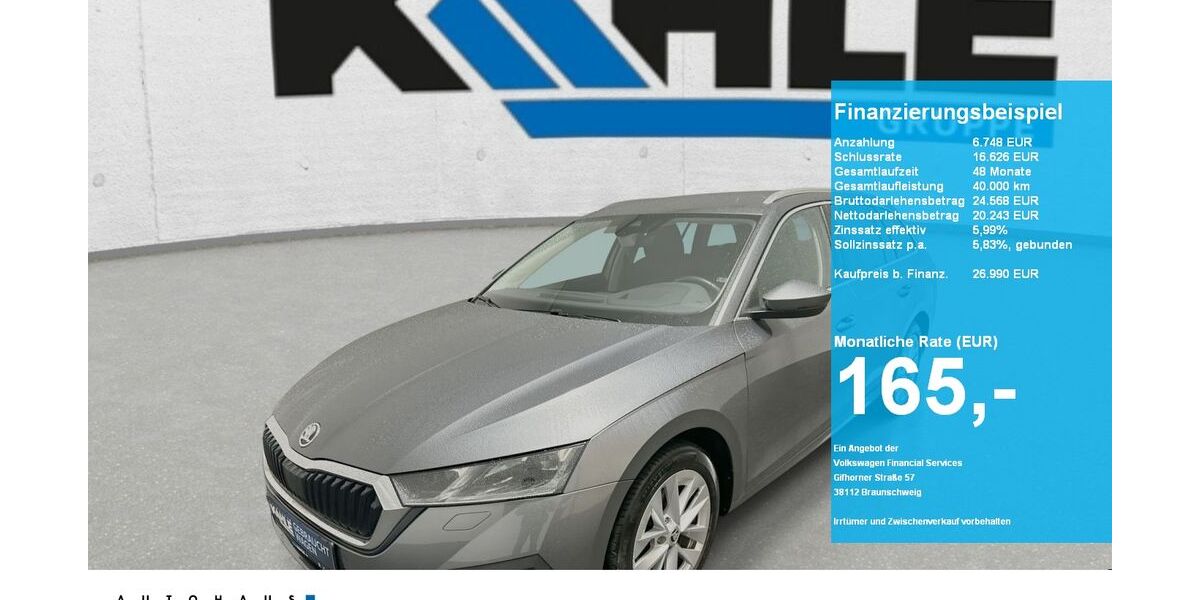 Skoda Octavia 44.853 km 26.990 &euro; Nienburg 31582