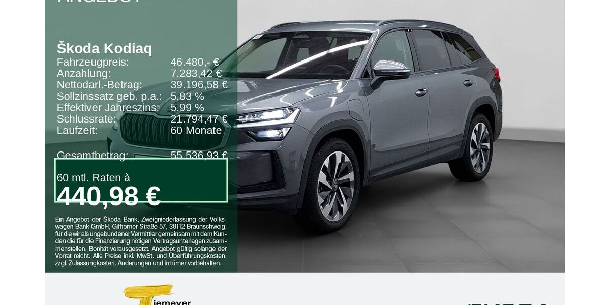 Skoda Kodiaq 2.599 km 46.480 &euro; Bochum 44809