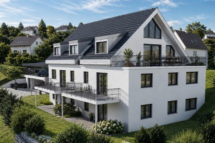 3 Zimmer - Neubau mit 5 Wohneinheiten „Am Fuß der Frankenwarte“ in Massivbauweise- Hier WE 4 - Haus Höchberg | Angebot:26777418