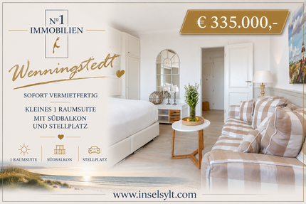 Wohnung Wenningstedt - 1 Zimmer, 30 m&sup2;, 335.000&euro; | Angebot:27191117