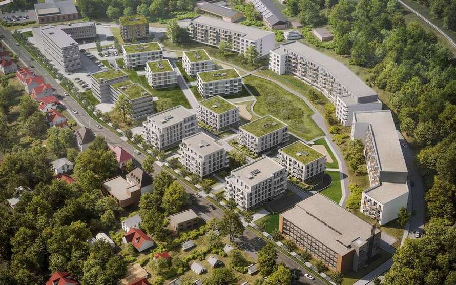 Neubau - Wohnen und investieren in der Stadt der Dichter und Denker! 4 zimmer