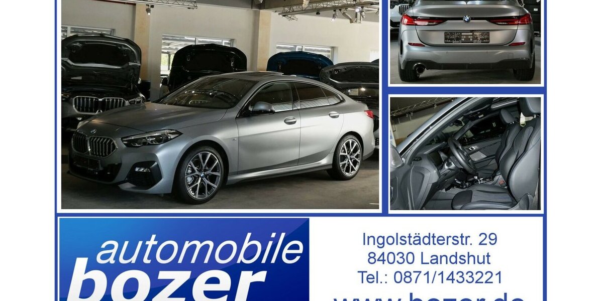 BMW 218 Gran Coupe iMSport PanDach,Kamera NP:55.520 23.158 km 27.290 &euro; Landshut 84030
