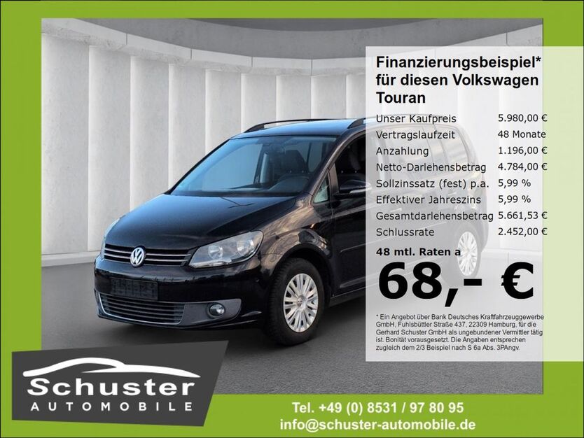 VW Touran 189.624 km 5.980 € Ruhstorf 94099