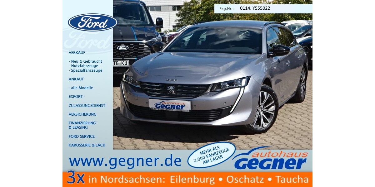Peugeot 508 58.431 km 19.740 € Eilenburg 04838