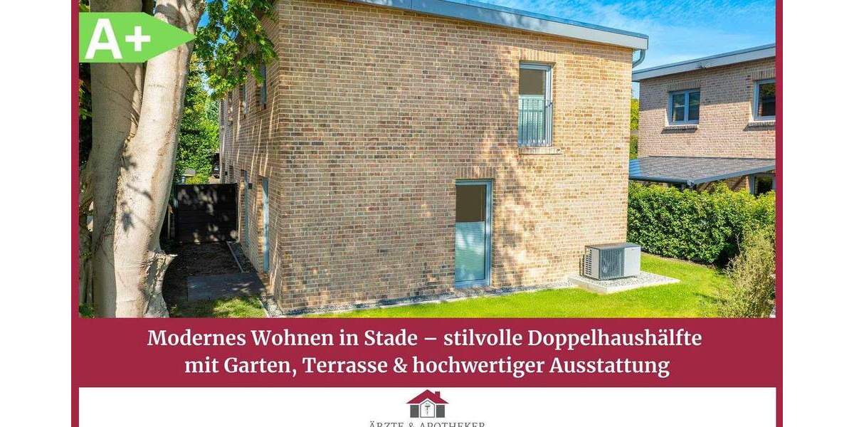 Modernes Wohnen in Stade- stilvolle Doppelhaushälfte mit Garten, Terrasse & hochwertiger Ausstattung 5 zimmer