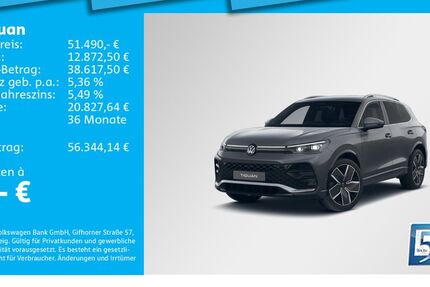 VW Tiguan 18.252 km 51.490 &euro; München 80935