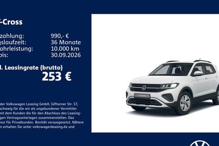 VW T-Cross 4.481 km 23.430 &euro; Stuttgart-Wangen 70188