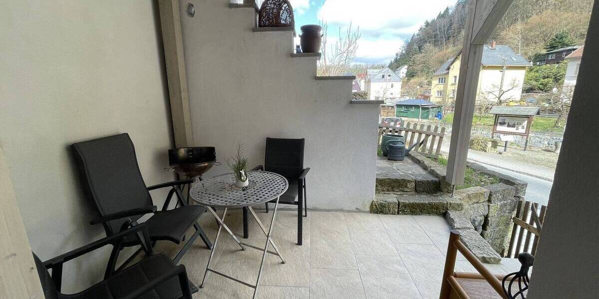 Etagenwohnung Bad Schandau Krippen - 3 Zimmer, 55 m&sup2;, 800&euro; | Angebot:26346992