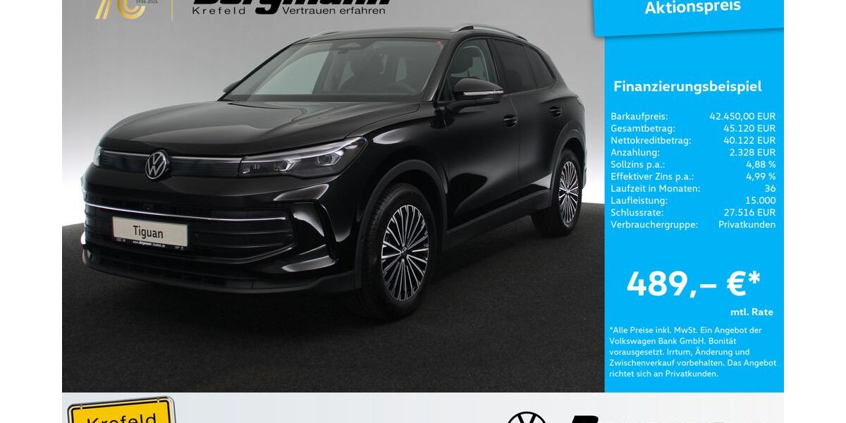 VW Tiguan 5.000 km 40.850 &euro; Krefeld 47803