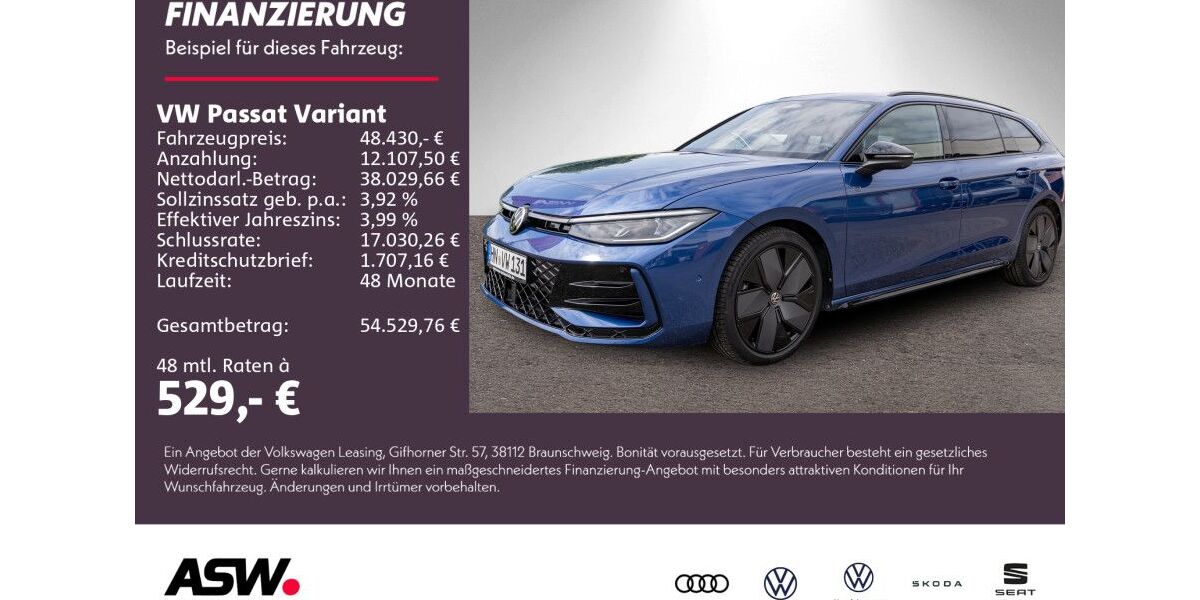 VW Passat Variant 22.990 km 48.430 &euro; Weinsberg 74189