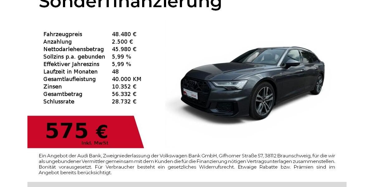 Audi A6 38.505 km 48.480 &euro; Dessau-Roßlau 06844