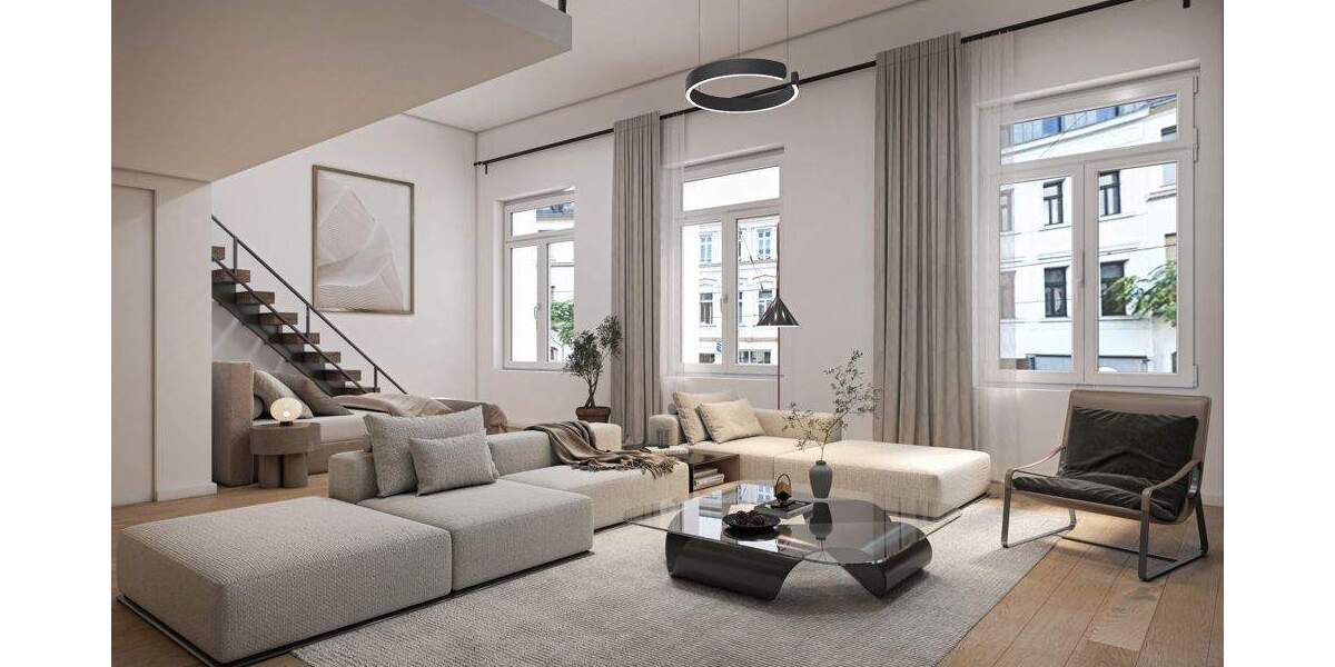 Etagenwohnung Bonn Zentrum - 1 Zimmer, 43 m&sup2;, 329.000&euro; | Angebot:24366298