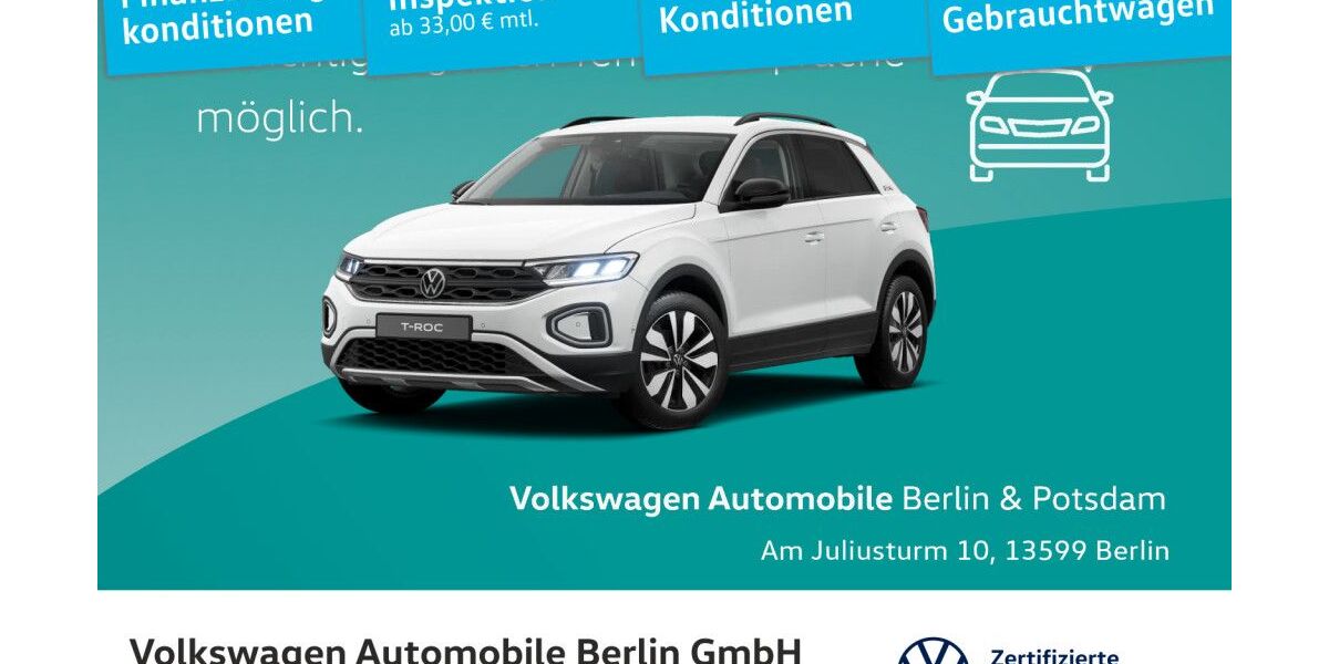 VW T-Roc 14.550 km 20.850 &euro; Berlin 13599