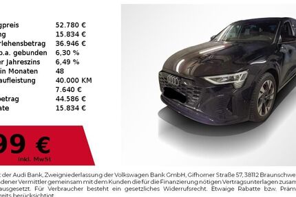 Audi Q8 e-tron 27.300 km 52.780 &euro; Nürnberg 90411