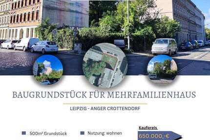 Grundstück zu verkaufen in Leipzig 650.000 € 500 m²