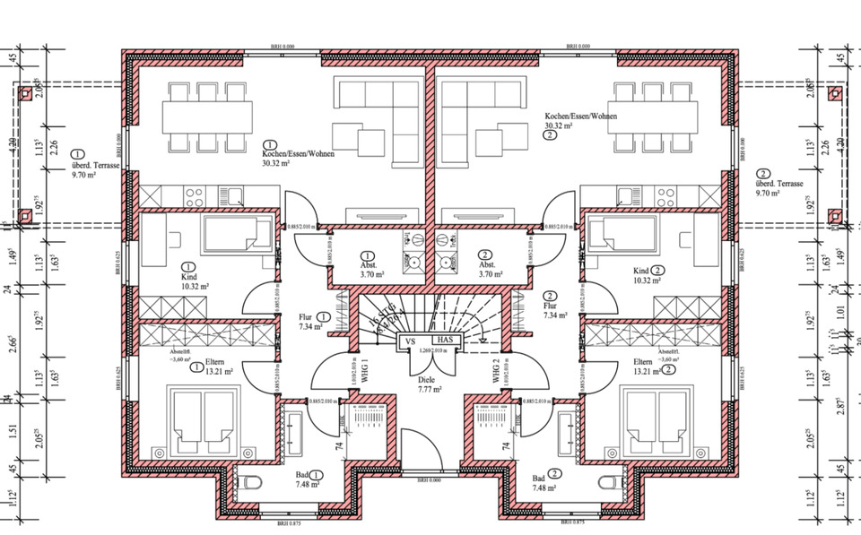 Erdgeschoßwohnung Lastrup - 3 Zimmer, 76 m&sup2;, 850&euro; | Angebot:24356055