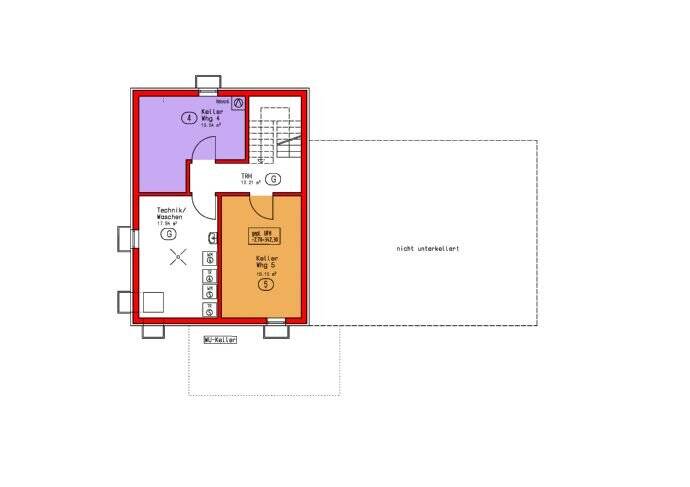 Etagenwohnung Rottenburg am Neckar Kiebingen - 4 Zimmer, 118 m&sup2;, 677.500&euro; | Angebot:25747440