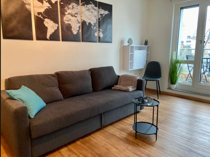 provisionsfrei - Modernes Single-Apartment m. Stpl - 2 Terr, EBK