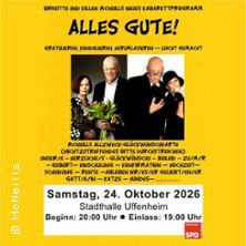 Brigitte und Killen McNeills | Alles Gute! 24.10.2026 Stadthalle Uffenheim