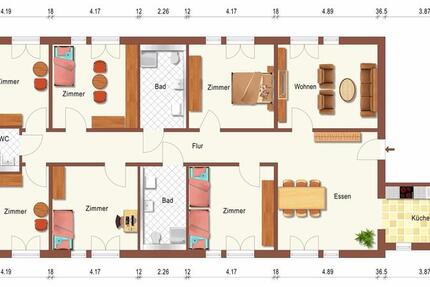 1 Zimmer - Wohngruppe Senioren Fahrstuhl, barrierefrei 6 zimmer