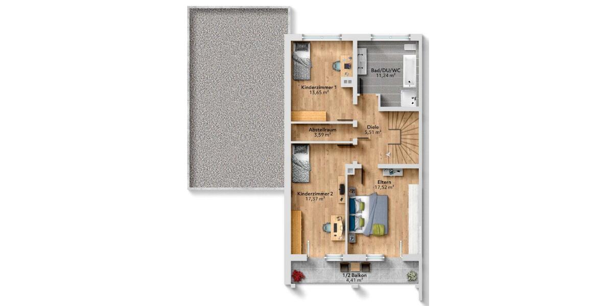Doppelhaushälfte Emmerting - 7 Zimmer, 195 m&sup2;, 440.000&euro; | Angebot:26815878