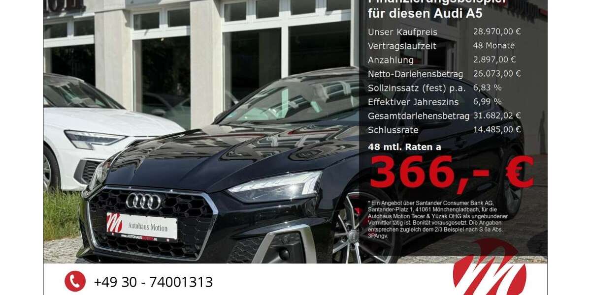 Audi A5 123.000 km 28.970 &euro; Berlin 12305