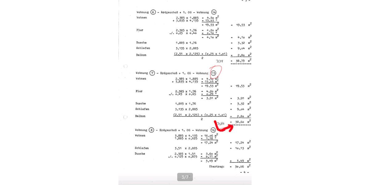 Etagenwohnung Göttingen Grone - 2 Zimmer, 39 m&sup2;, 145.000&euro; | Angebot:25174429