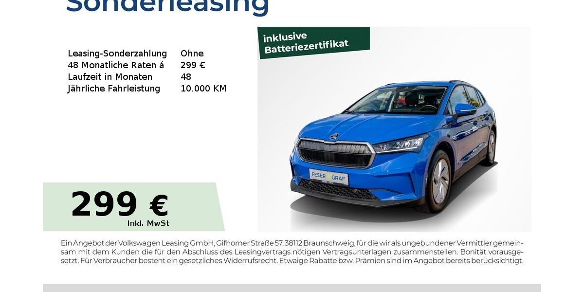 Skoda Enyaq 39.820 km 22.980 &euro; Magdeburg 39118
