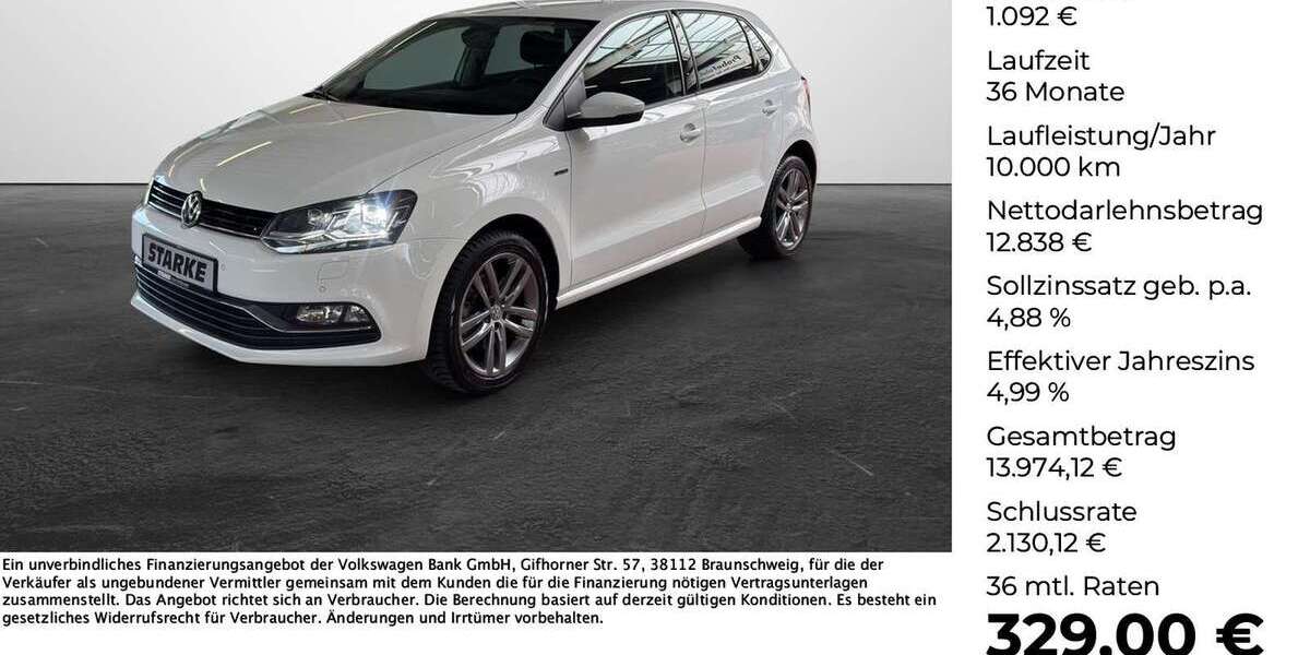 VW Polo 83.913 km 13.930 &euro; Osnabrück 49078