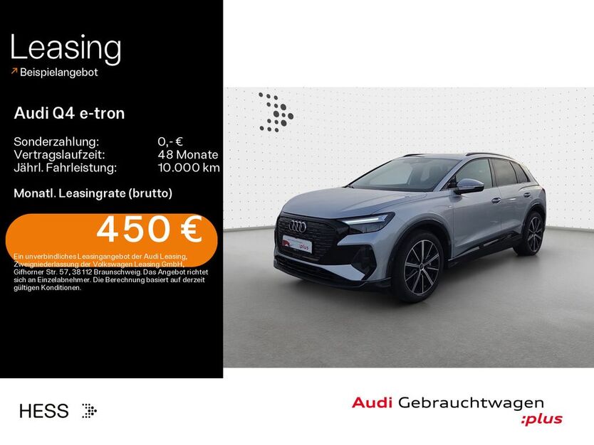 Audi Q4 e-tron 10.400 km 50.599 € Büdingen-Düdelsheim 63654