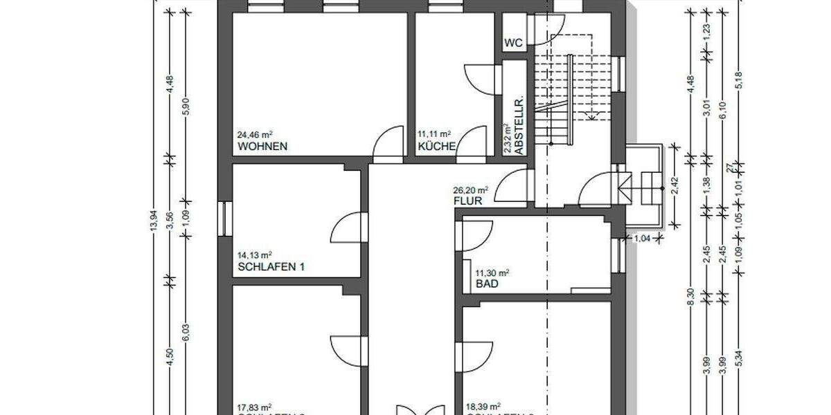 Erstbezug nach Renovierung - 4 Zimmer-Erdgeschosswohnung in Hannover-Bemerode 4 zimmer