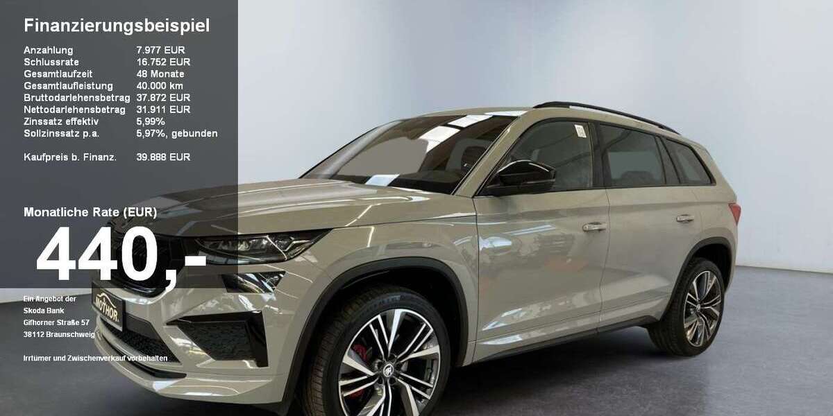 Skoda Kodiaq 68.429 km 39.885 &euro; Brandenburg 14770