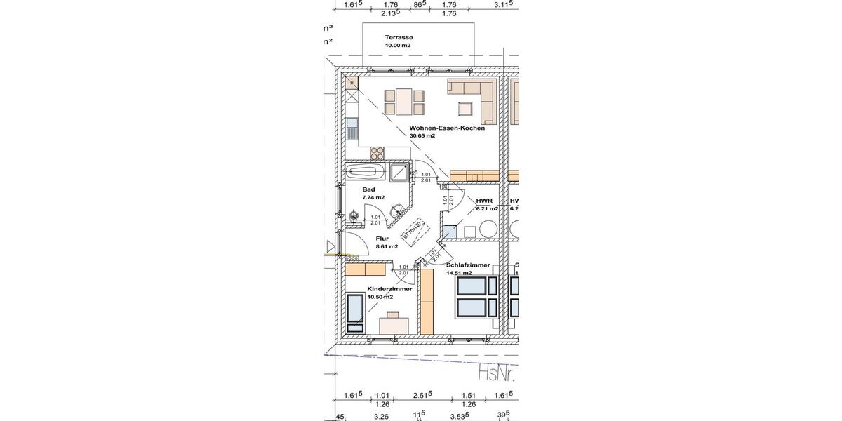 Erdgeschoßwohnung Essen (Oldenburg) - 3 Zimmer, 85 m&sup2;, 950&euro; | Angebot:26676481