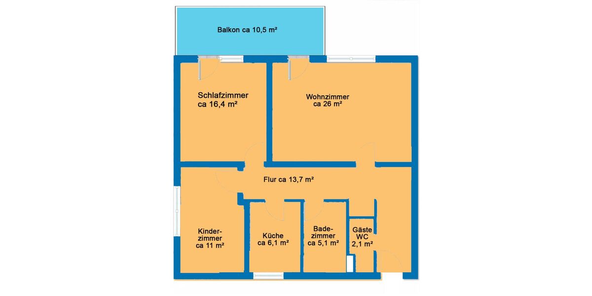 Provisionsfrei* Fast wie im Urlaub - 3 Zimmer mit Sonnenbalkon und Fernblick - komplett saniert *neuer Preis - Etagenwohnung Frankfurt am Main Oberrad | Angebot:27302370