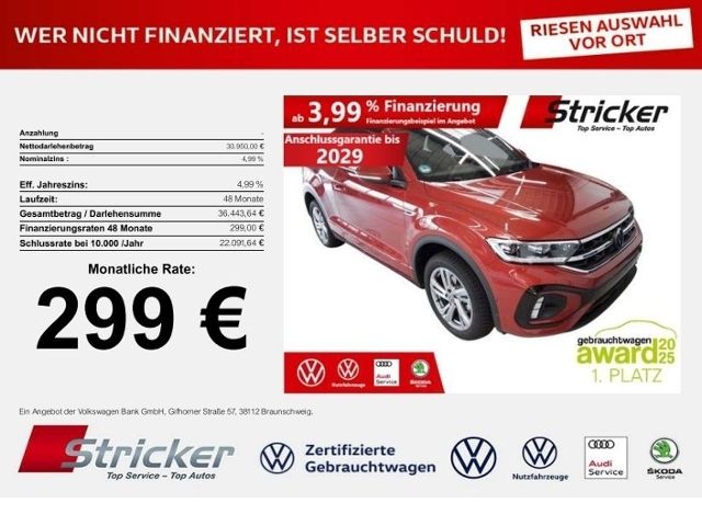 VW T-Roc 7.911 km 30.949 € Horn-Bad Meinberg 32805