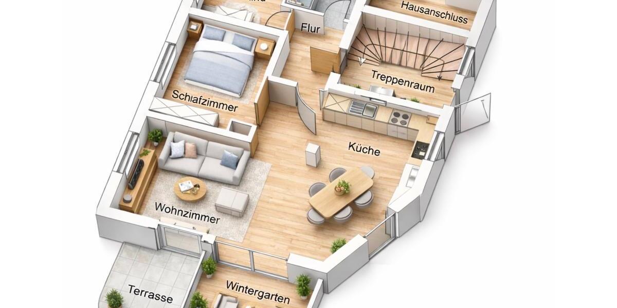 Erdgeschoßwohnung Boltenhagen - 3 Zimmer, 72 m&sup2;, 1.296&euro; | Angebot:23710586