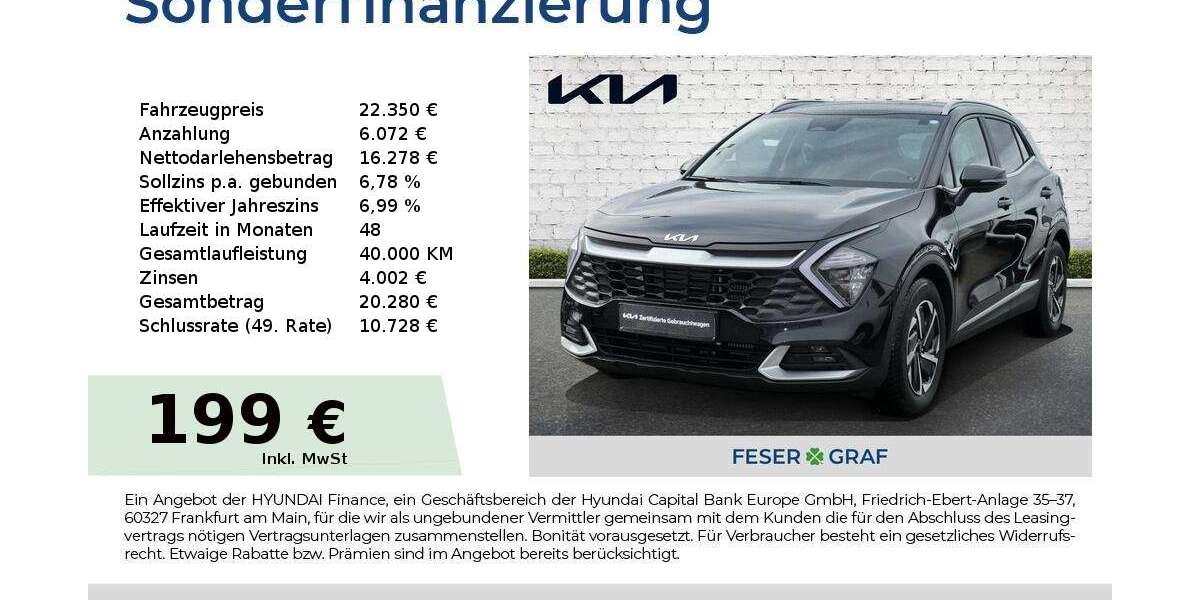 Kia Sportage 29.465 km 22.850 &euro; Roth 91154