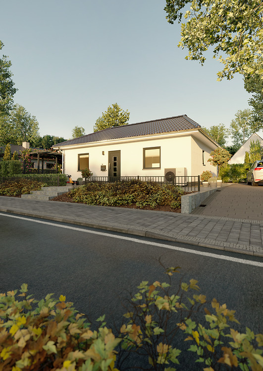 Der Bungalow für die kleine Familie in Schwabhausen - Übersichtlich und variabel