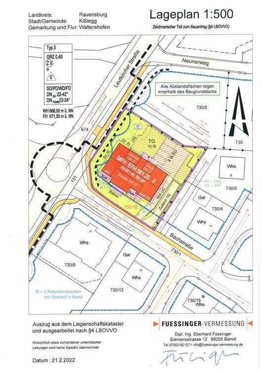 Grundstück zu verkaufen in Kißlegg 275.000 € 1206 m²