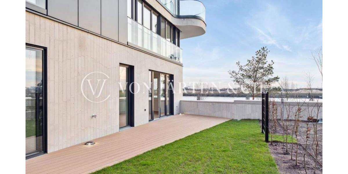 Exklusive helle Neubauwohnung mit herrlicher Gartenterrasse und Elbblick 3 zimmer