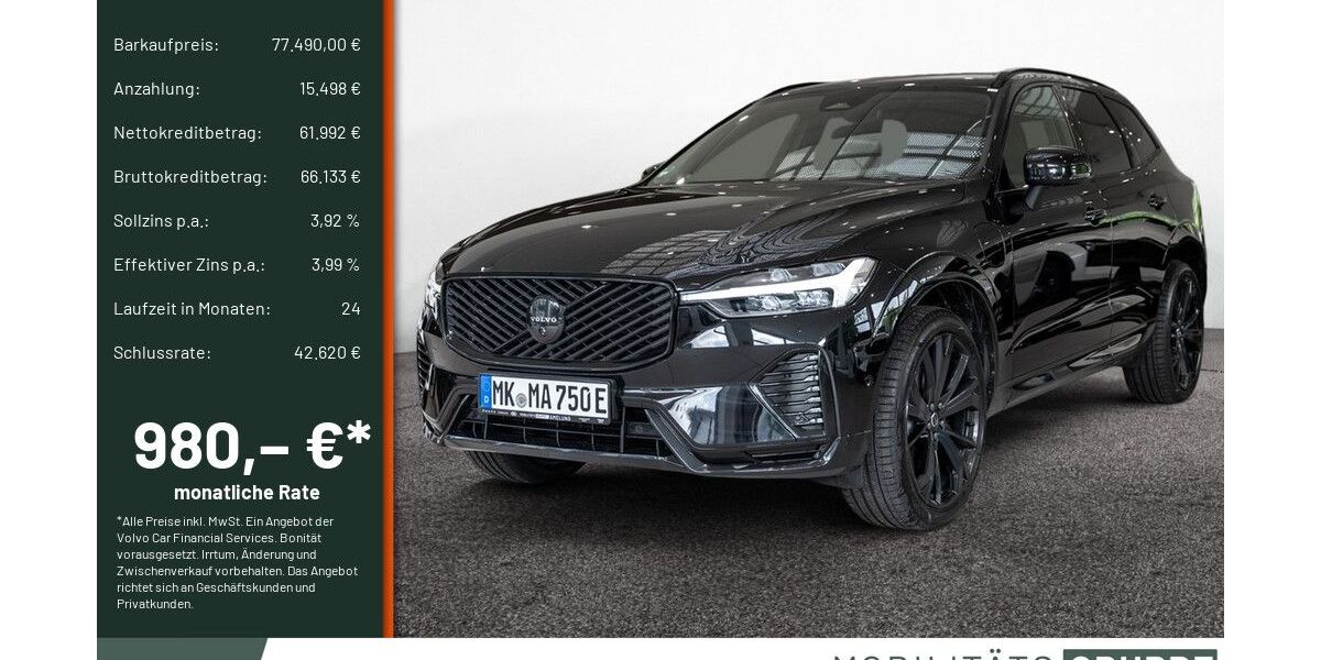 Volvo XC60 3.845 km 77.490 &euro; Lüdenscheid 58507