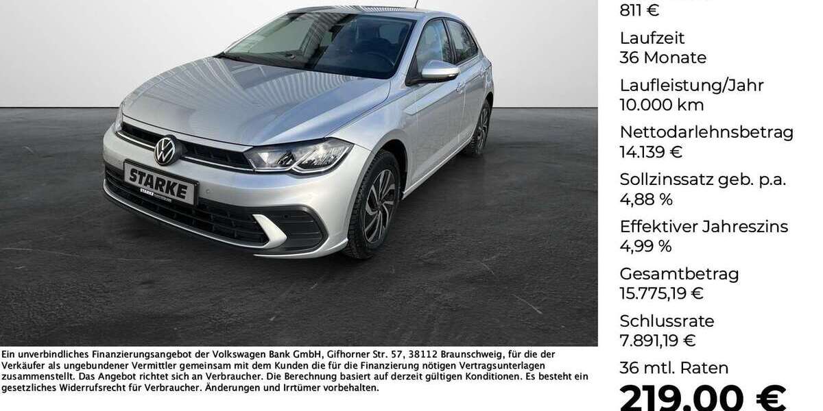 VW Polo 31.630 km 14.950 &euro; Georgsmarienhütte 49124