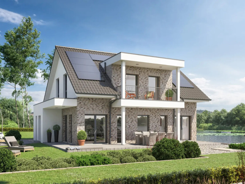 Dieses Einfamilienhaus wird schlüsselfertig übergeben