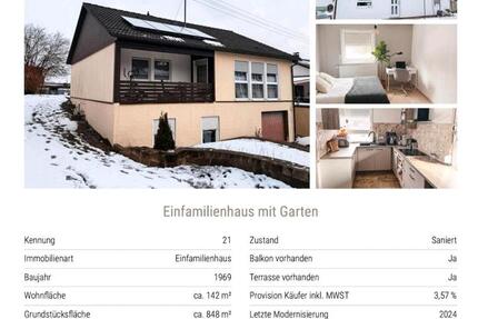 Haus Buchen (Odenwald) - 5 Zimmer, 142 m&sup2;, 459.000&euro; | Angebot:25378437
