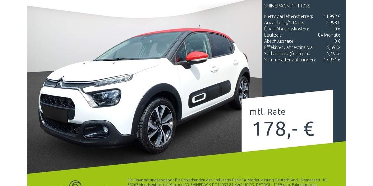 Citroen C3 21.187 km 14.990 &euro; Ahaus 48683