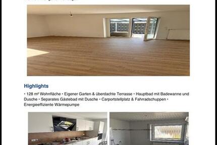 Wohnung Eystrup - 4 Zimmer, 128 m&sup2;, 1.200&euro; | Angebot:25373718