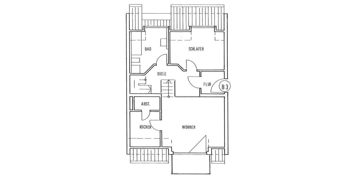 Etagenwohnung Nürnberg Schniegling - 2 Zimmer, 70 m&sup2;, 275.000&euro; | Angebot:26882107