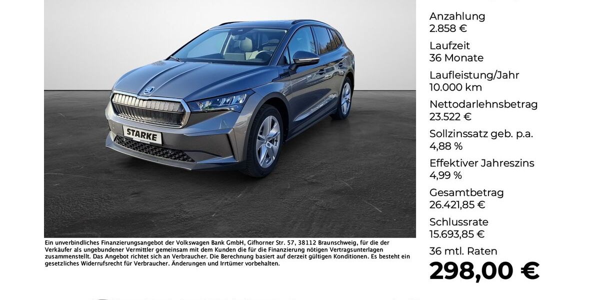 Skoda Enyaq 10.107 km 26.380 &euro; Georgsmarienhütte 49124