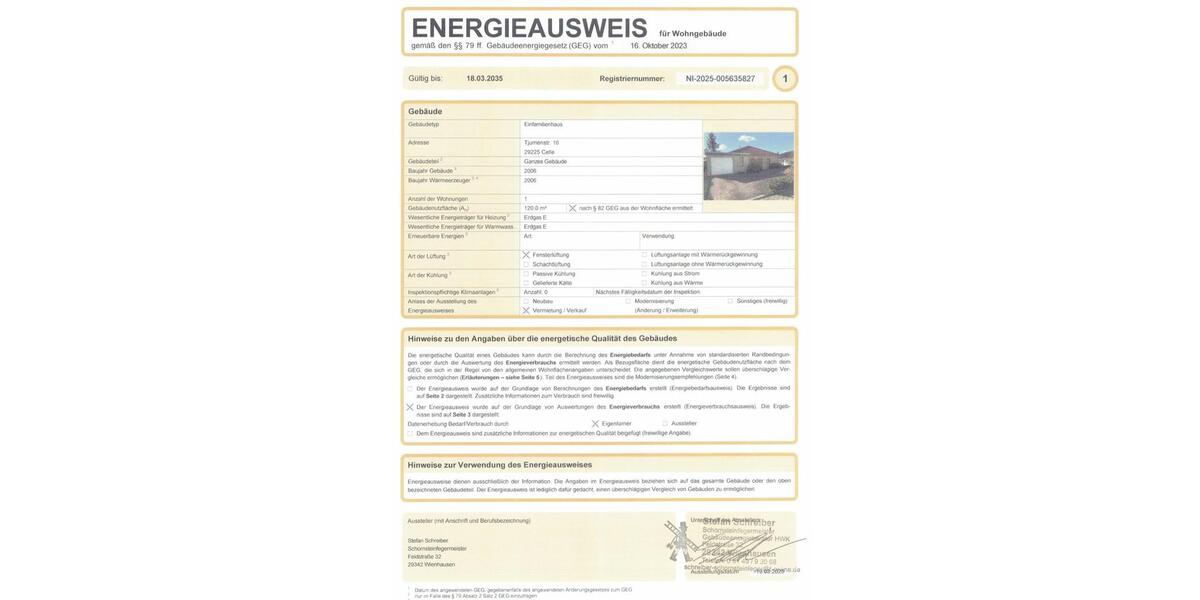 Bungalow Celle Neustadt/Heese - 3 Zimmer, 100 m&sup2;, 335.000&euro; | Angebot:26429524